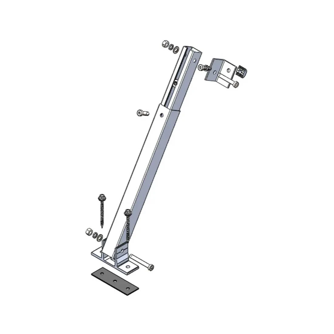 Solar panel brackets for metal roof details Solar panel brackets for metal roof details